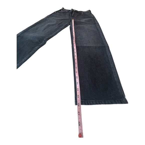 Daily Blue Mantra Denim Wide Barrel in Onyx Wash lButton Fly Jeans Size 27,28 - Picture 9 of 16